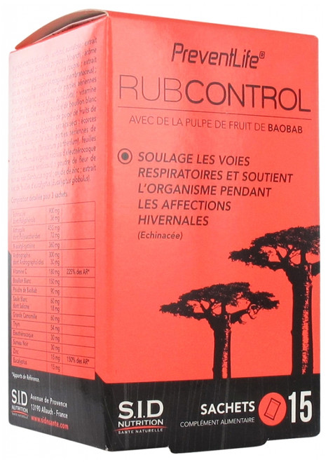 S.I.D Nutrition PreventLife RubControl 15 Sachets S.I.D Nutrition PreventLife RubControl 15 Sachets