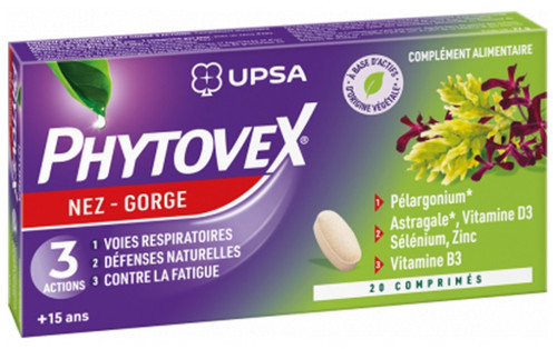 UPSA Phytovex Nose Throat 20 Tablets UPSA Phytovex Nose Throat 20 Tablets