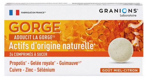 Granions Throat 24 Tablets to Suck Granions Throat 24 Tablets to Suck