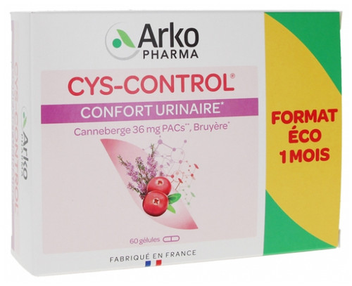 Arkopharma Cys-Control Urinary Comfort 60 Capsules Arkopharma Cys-Control Urinary Comfort 60 Capsules