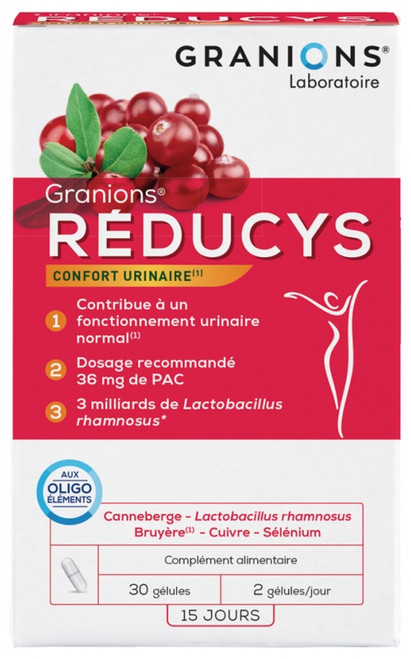Granions Réducys Urinary Comfort 30 Capsules Granions Réducys Urinary Comfort 30 Capsules