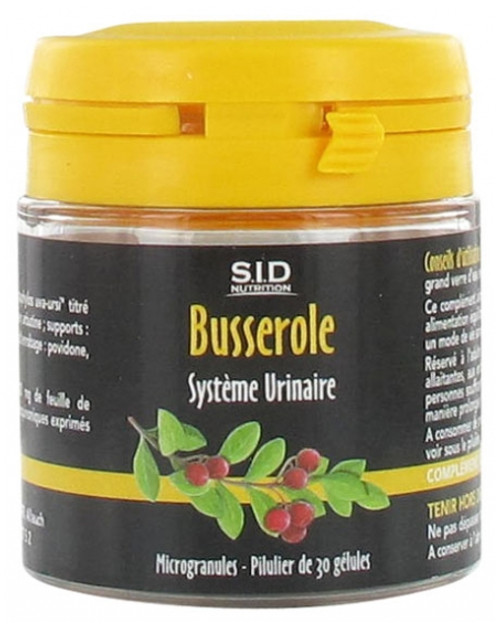 S.I.D Nutrition Urinary System Bearberry 30 Capsules S.I.D Nutrition Urinary System Bearberry 30 Capsules