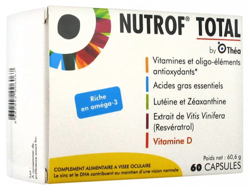 Théa Nutrof Total 60 Capsules Théa Nutrof Total 60 Capsules