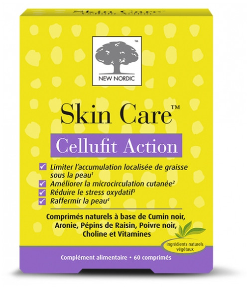 New Nordic Skin Care Cellufit Action 60 Tablets