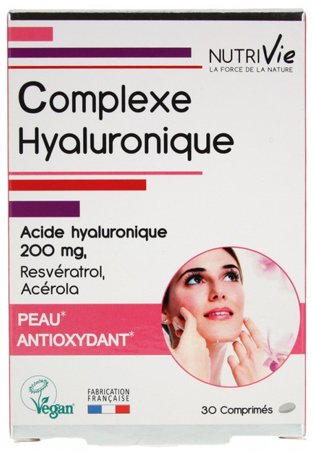 Nutrivie Hyaluronic Complex 30 Tablets Nutrivie Hyaluronic Complex 30 Tablets