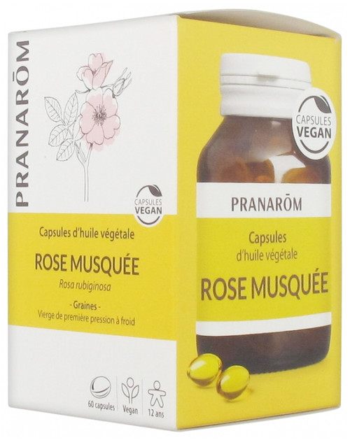 Pranarôm Rose Hip Oil Capsules 60 Capsules Pranarôm Rose Hip Oil Capsules 60 Capsules
