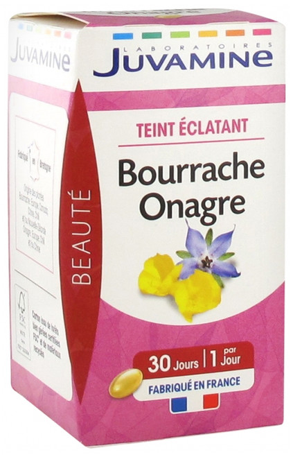 Juvamine Borage Evening Primrose 30 Capsules Juvamine Borage Evening Primrose 30 Capsules