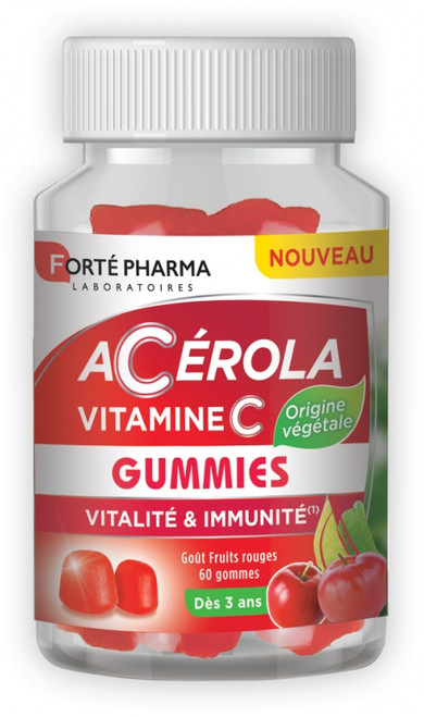 Forté Pharma Acerola Vitamin C 60 Gummies Forté Pharma Acerola Vitamin C 60 Gummies