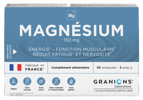 Granions Magnesium 30 Phials Granions Magnesium 30 Phials