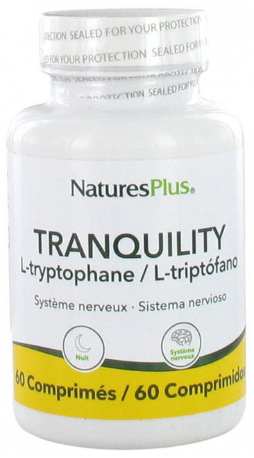 Natures Plus Tranquility L-Tryptophan 60 Tablets Natures Plus Tranquility L-Tryptophan 60 Tablets