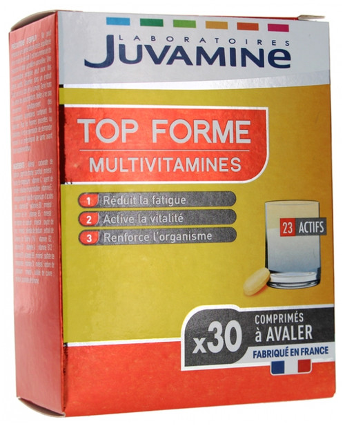 Juvamine Top Form Multivitamins 30 Tablets Juvamine Top Form Multivitamins 30 Tablets