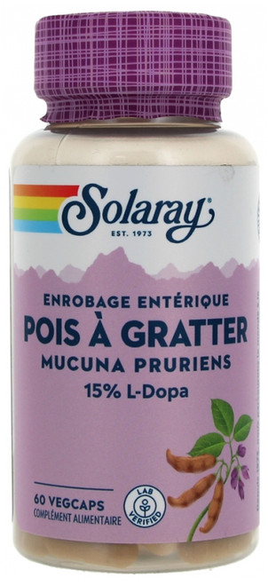 Solaray Mucuna Pruriens 60 Vegetable Gel-Caps Solaray Mucuna Pruriens 60 Vegetable Gel-Caps