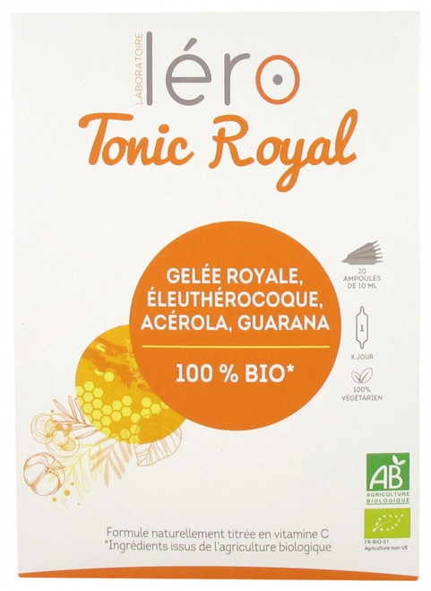 Léro Tonic Royal Organic 20 Ampoules Léro Tonic Royal Organic 20 Ampoules