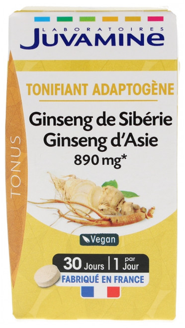 Juvamine Siberian Ginseng Asia Ginseng 30 Tablets Juvamine Siberian Ginseng Asia Ginseng 30 Tablets
