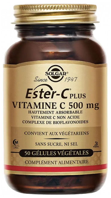 Solgar Ester-C Plus Vitamin C 500mg 50 Vegetable Capsules Solgar Ester-C Plus Vitamin C 500mg 50 Vegetable Capsules