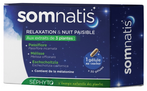 Séphyto Somnatis Relaxation & Peaceful Night 30 Capsules
