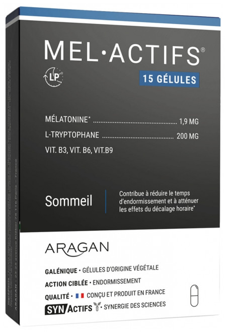 Aragan Synactifs MelActifs 15 Capsules