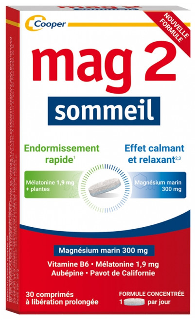 Mag 2 Sleep Prolonged Release 30 Tablets Mag 2 Sleep Prolonged Release 30 Tablets