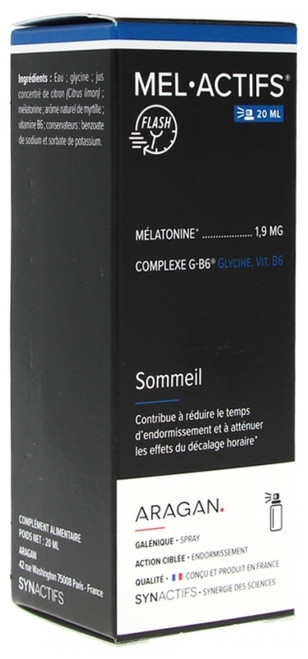 Aragan Synactifs MelActifs Spray 20 ml