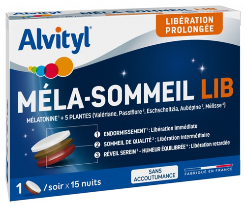 Alvityl Méla-Sommeil Lib 15 Tablets