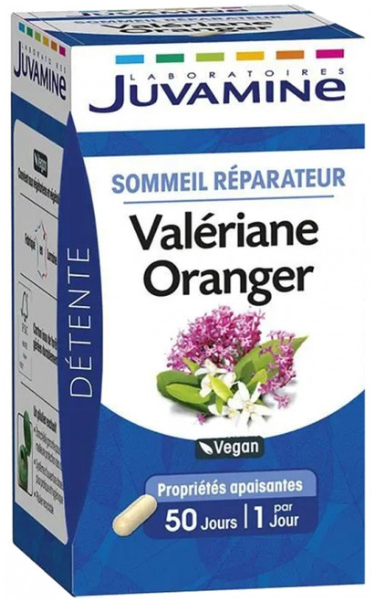 Juvamine Valerian Orange Tree 50 Capsules