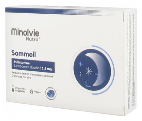 Minolvie Nutra' Sommeil 30 Vegetable Capsules Minolvie Nutra' Sommeil 30 Vegetable Capsules