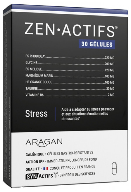 Aragan Synactifs ZenActifs 30 Capsules Aragan Synactifs ZenActifs 30 Capsules