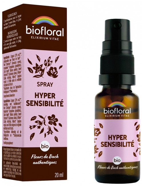 Biofloral Spray Hyper Sensitivity Organic 20ml Biofloral Spray Hyper Sensitivity Organic 20ml