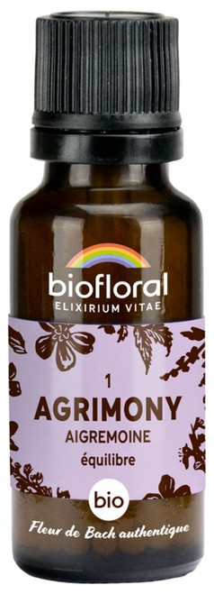 Biofloral 1 Agrimony Granules Organic 19,5g