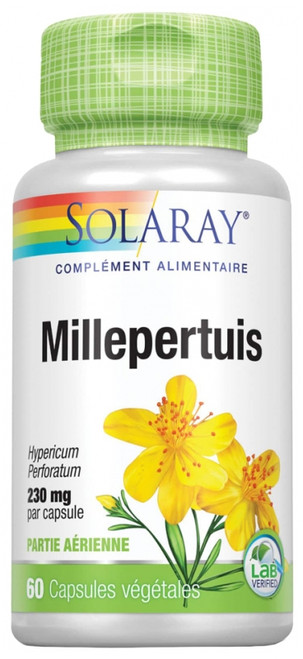 Solaray St John's Wort 60 Vegetable Gel-Caps Solaray St John's Wort 60 Vegetable Gel-Caps