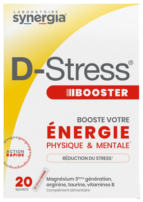 Synergia D-Stress Booster 20 Sachets Synergia D-Stress Booster 20 Sachets