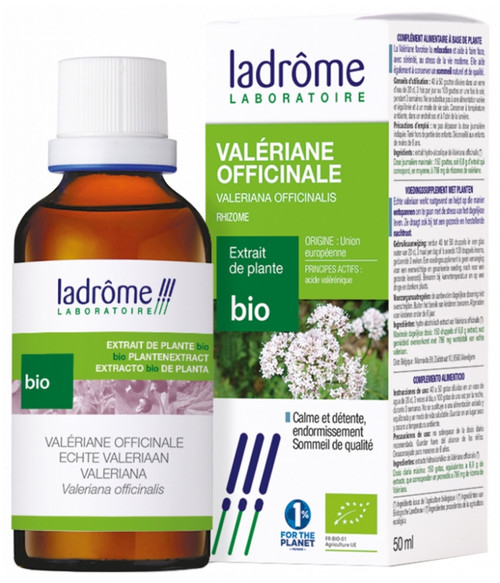 Ladrôme Organic Plant Extract Officinale Valerian 50ml Ladrôme Organic Plant Extract Officinale Valerian 50ml