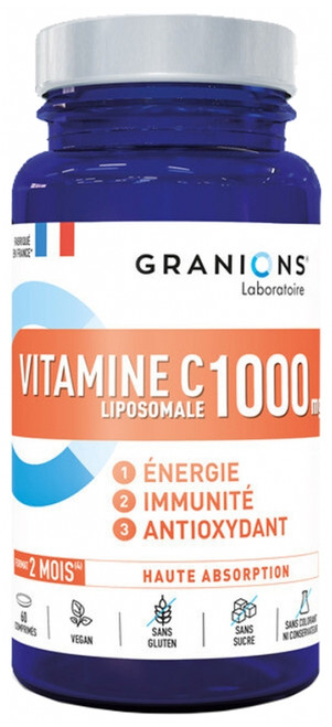 Granions Vitamin C Liposomal 1000mg 60 Tablets Granions Vitamin C Liposomal 1000mg 60 Tablets