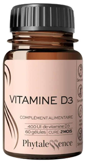 Phytalessence Vitamin D3 60 Capsules Phytalessence Vitamin D3 60 Capsules