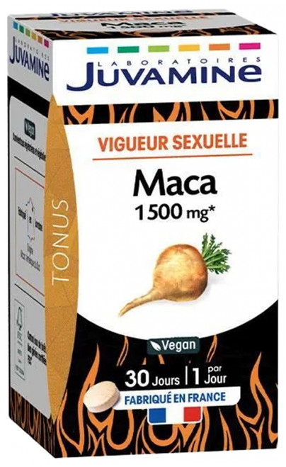 Juvamine Maca 1500mg 30 Tablets Juvamine Maca 1500mg 30 Tablets