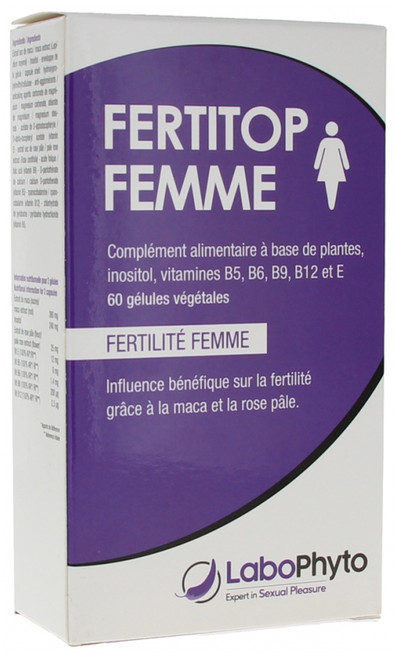 Labophyto Fertitop Female 60 Vegetable Capsules Labophyto Fertitop Female 60 Vegetable Capsules