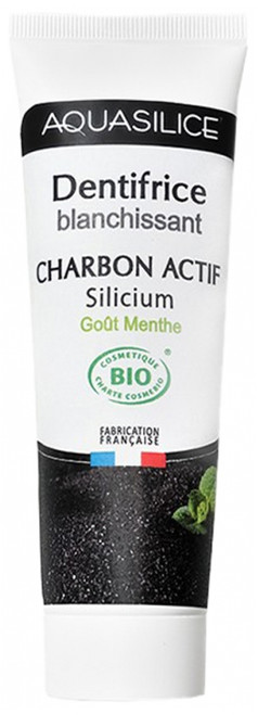 Aquasilice Organic Charcoal Whitening Toothpaste 75 ml Aquasilice Organic Charcoal Whitening Toothpaste 75 ml