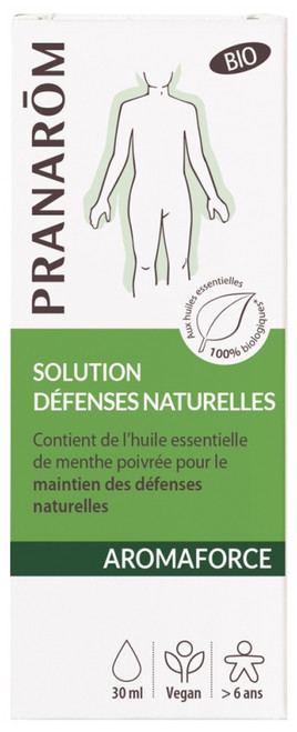 Pranarôm Aromaforce Organic Natural Defenses Solution 30ml