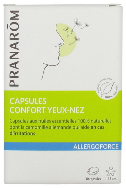 Pranarôm Allergoforce Eyes-Nose Comfort Capsules 30 Capsules Pranarôm Allergoforce Eyes-Nose Comfort Capsules 30 Capsules