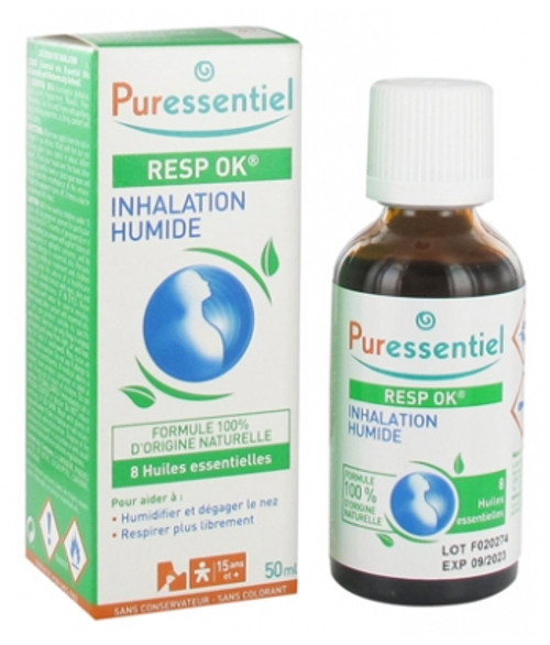 Puressentiel Resp Ok Damp Inhalation 50ml Puressentiel Resp Ok Damp Inhalation 50ml