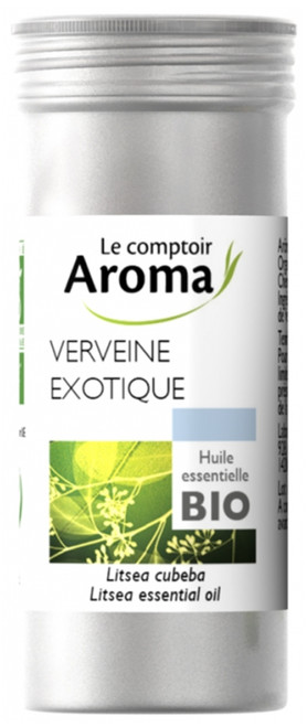 Le Comptoir Aroma Organic Essential Oil Exotic Verbena (Litsea Cubeba) 10ml
