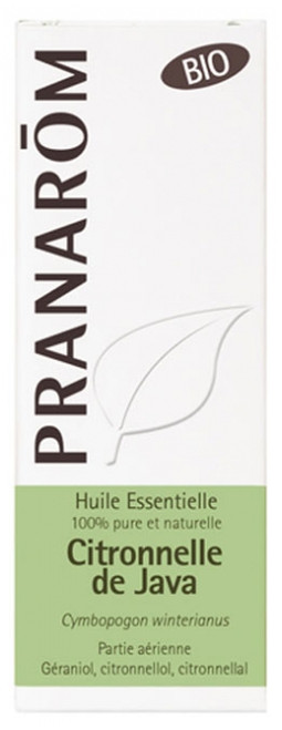 Pranarôm Bio Essential Oil Java Citronnella (Cymbopogon winterianus) 10ml Pranarôm Bio Essential Oil Java Citronnella (Cymbopogon winterianus) 10ml