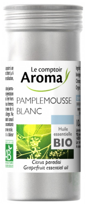 Le Comptoir Aroma Organic Grapefruit Essential Oil (Citrus paradisi) 10ml Le Comptoir Aroma Organic Grapefruit Essential Oil (Citrus paradisi) 10ml