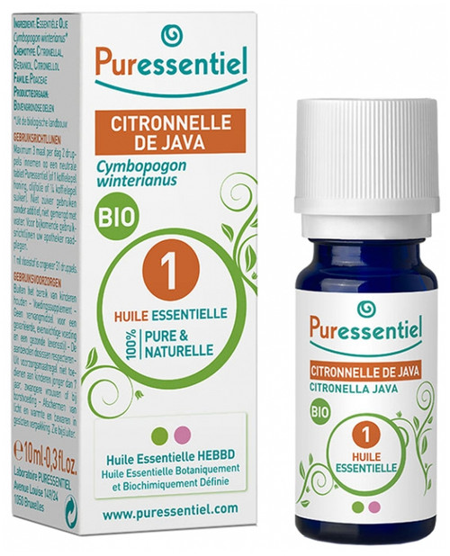 Puressentiel Essential Oil Citronella Java Bio 10ml Puressentiel Essential Oil Citronella Java Bio 10ml
