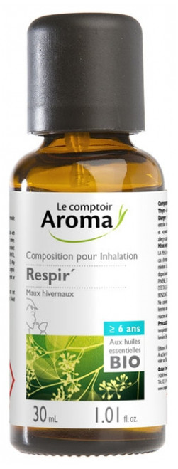 Le Comptoir Aroma Blend for Inhalation Respir' 30ml Le Comptoir Aroma Blend for Inhalation Respir' 30ml