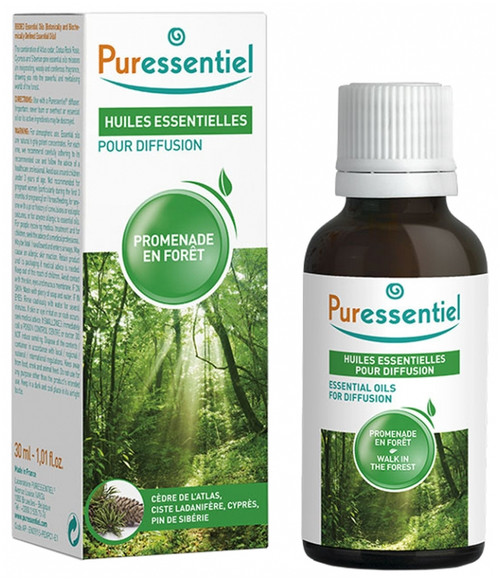 Puressentiel Essential Oil for Diffusion Walk in the Forest 30ml Puressentiel Essential Oil for Diffusion Walk in the Forest 30ml