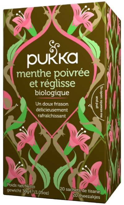 Pukka Peppermint and Licorice Organic 20 Sachets Pukka Peppermint and Licorice Organic 20 Sachets
