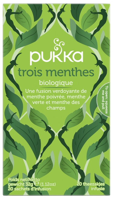 Pukka Three Mints Organic 20 Sachets Pukka Three Mints Organic 20 Sachets