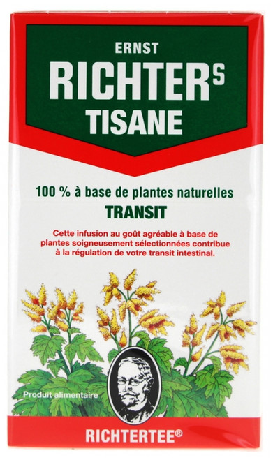 Ernst Richter's Transit Herbal Tea 20 Sachets Ernst Richter's Transit Herbal Tea 20 Sachets