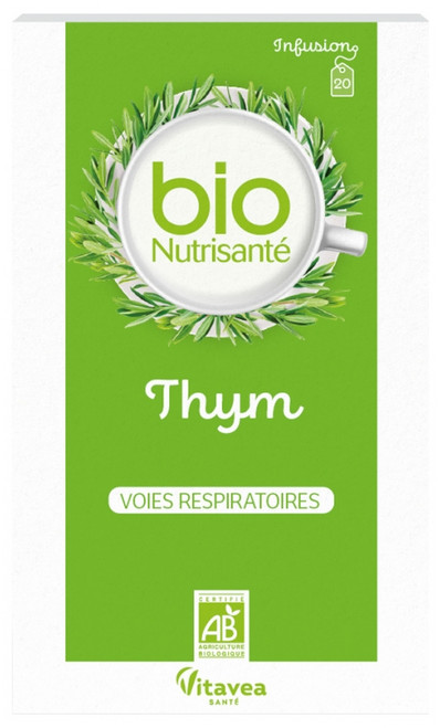 Vitavea Organic Infusion Thyme 20 Sachets Vitavea Organic Infusion Thyme 20 Sachets
